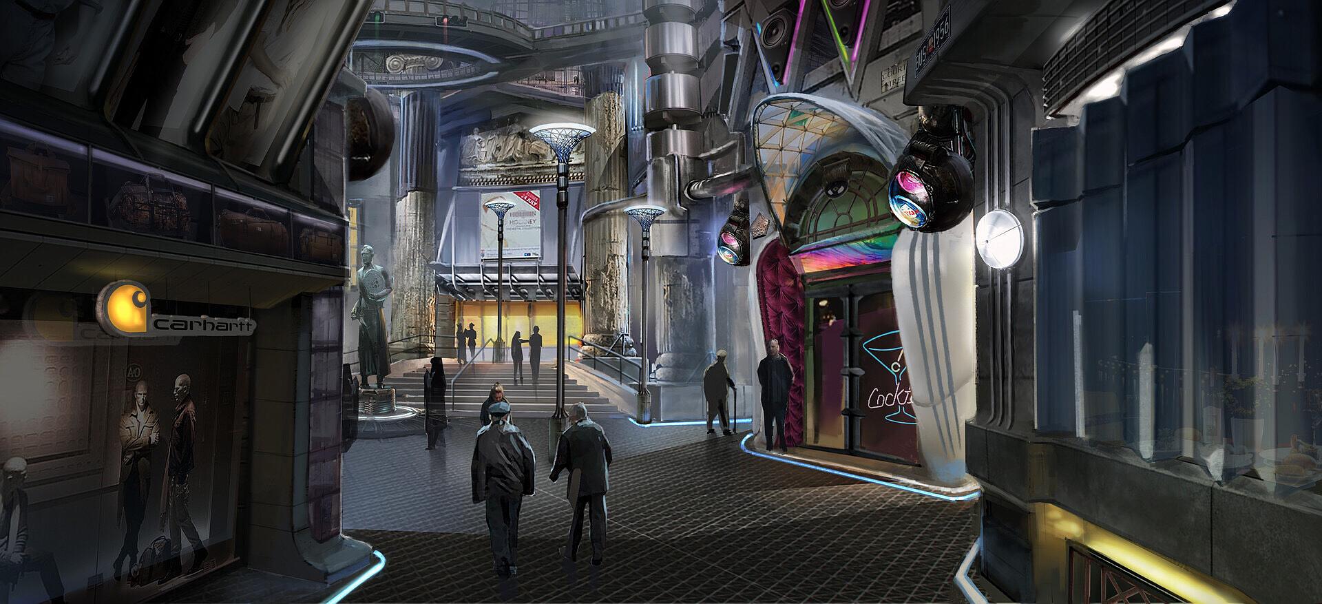 电影《掠食城市》(mortal engines)概念设计