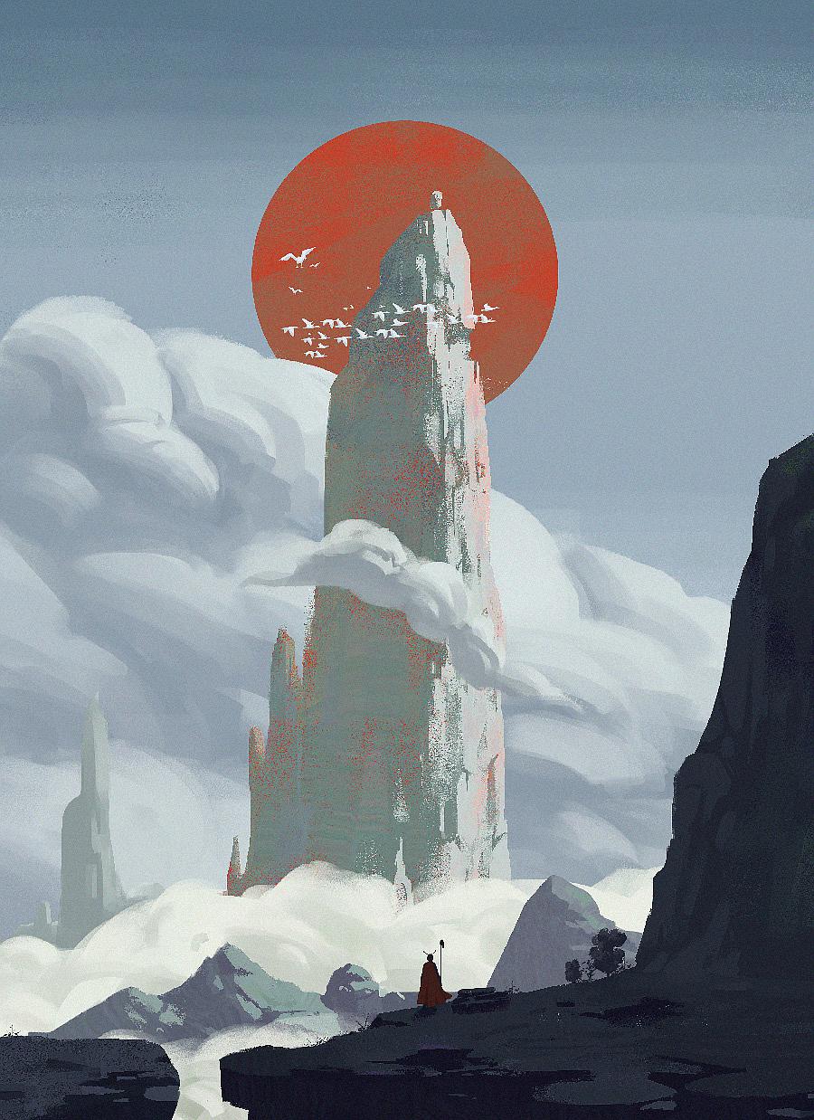 微信扫一扫小程序打开 生成分享海报 标签: 场景概念 山 游戏场景原画