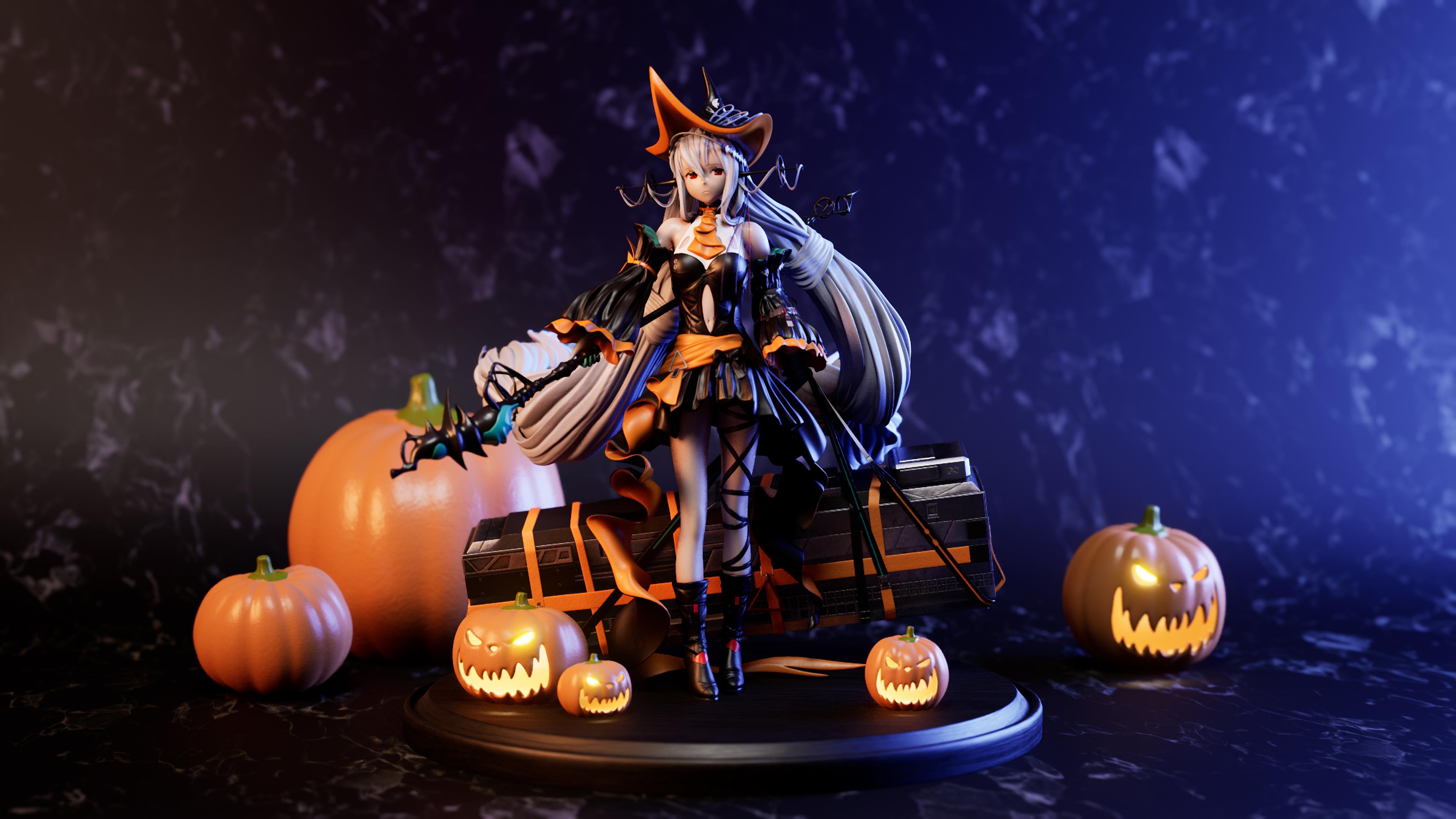 万圣斯卡蒂手办