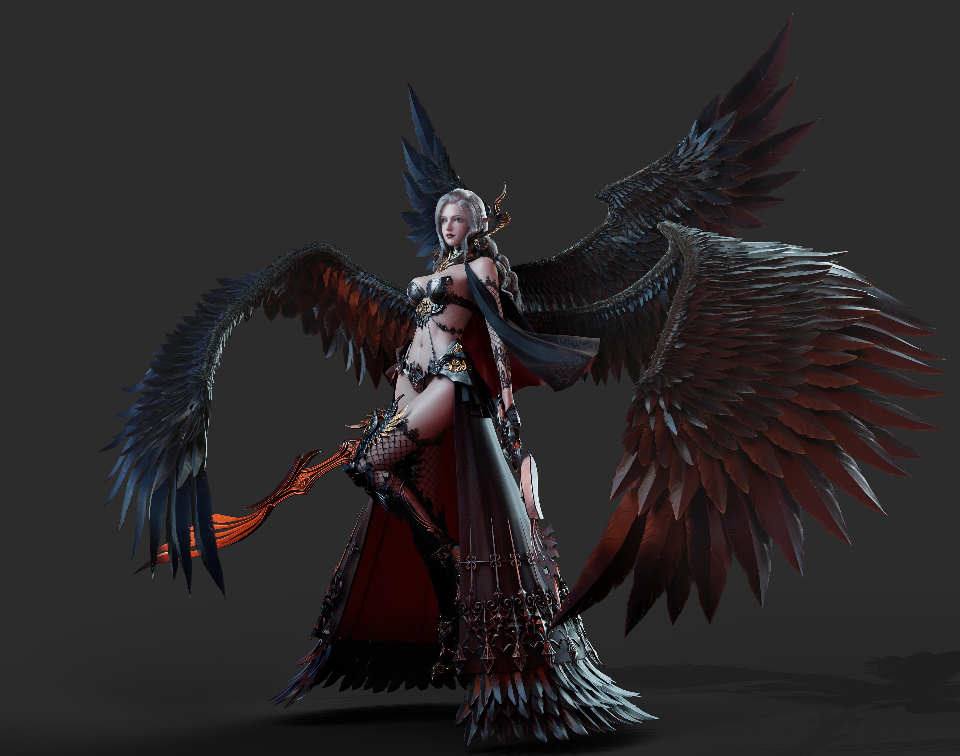 jungmin jin /dospi  ,来源于a站,是《天使纪元》中的