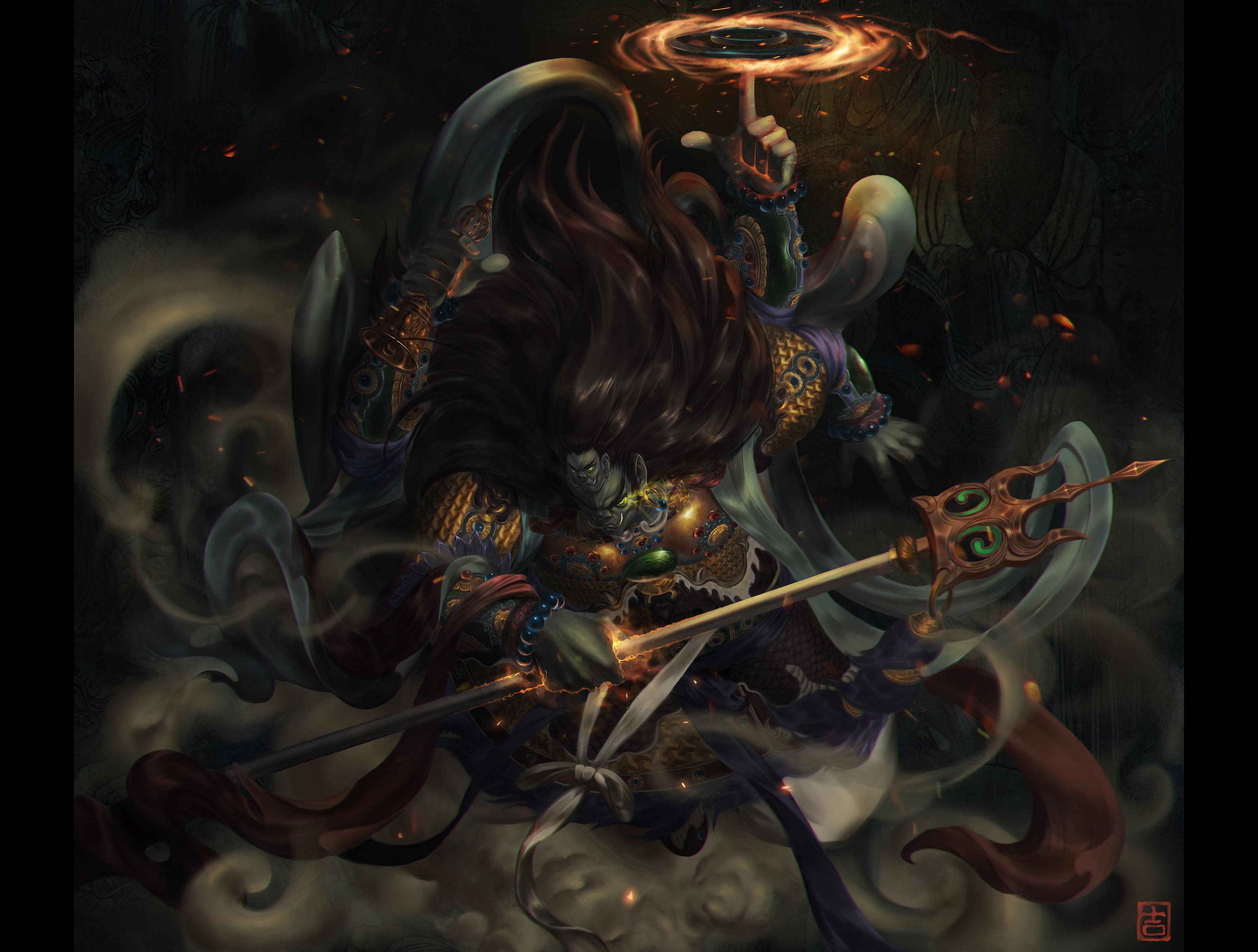 永乐宫-天猷副元帅