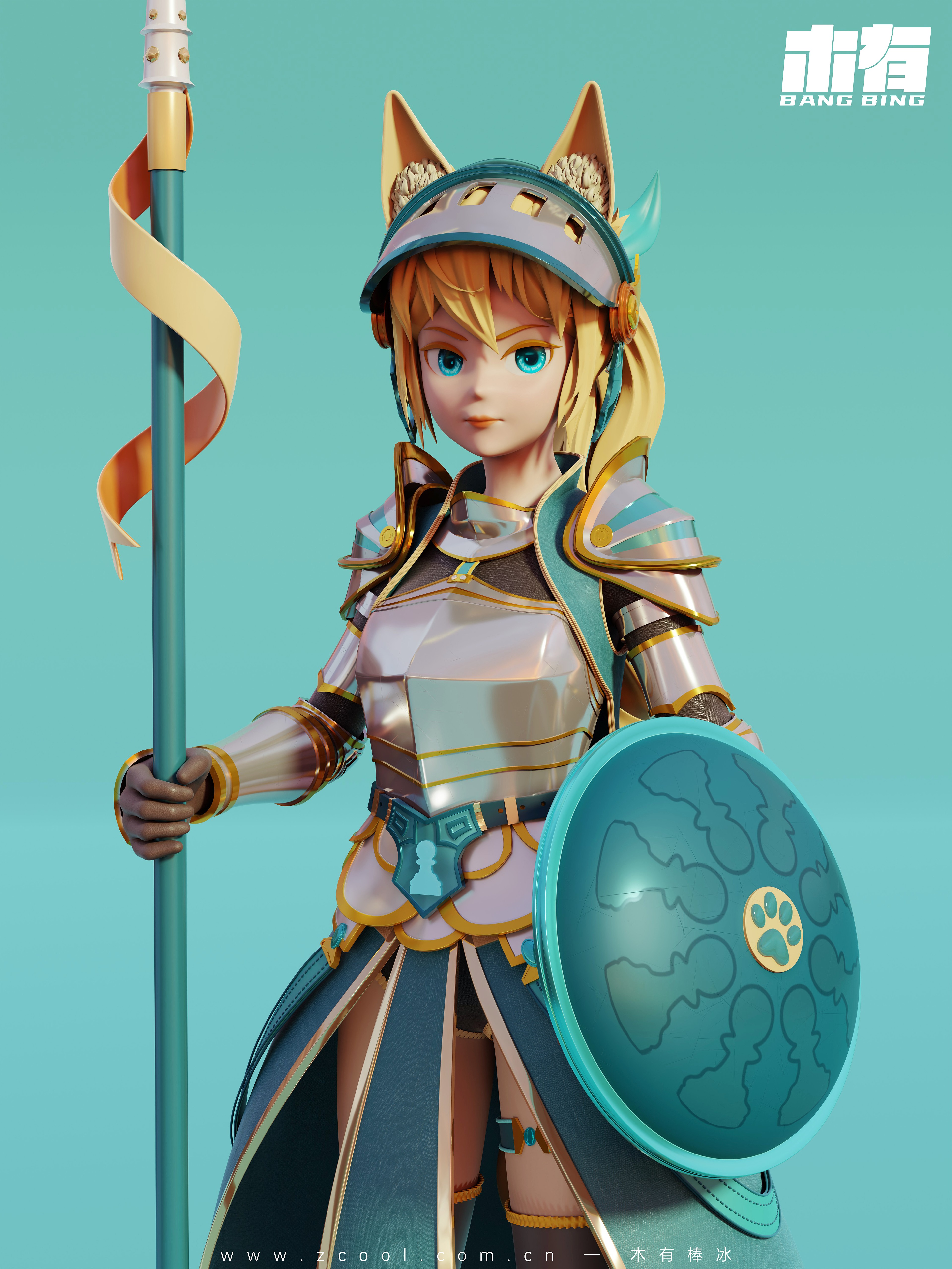 西洋棋猫娘拟人系列—pown