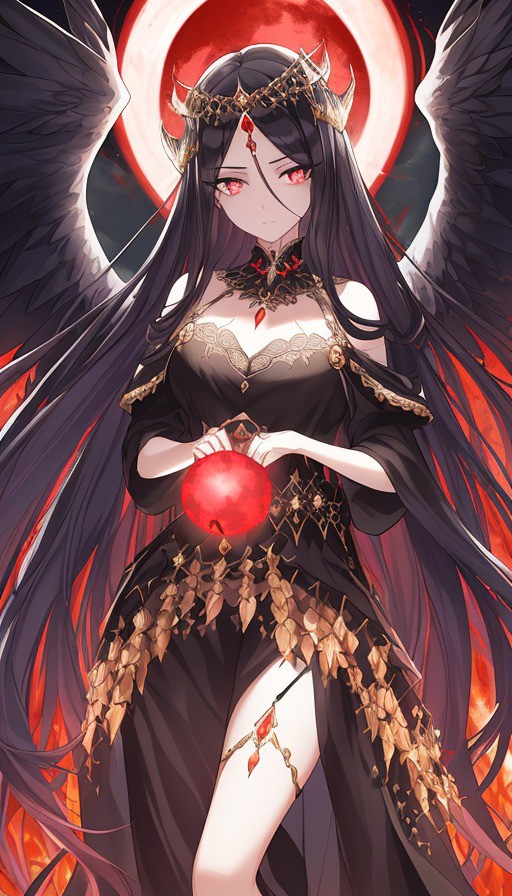 《天蝎座》十二星座女神 ai作品